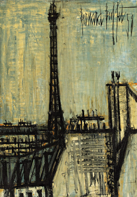 Bernard Buffet - La Tour Eiffel 1958