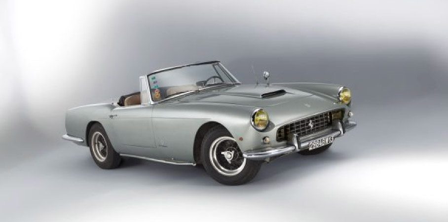 1962 FERRARI 250 GT CABRIOLET Adjugé 827 000 euros par l’intermédiaire du Cabinet Tavel&Simon