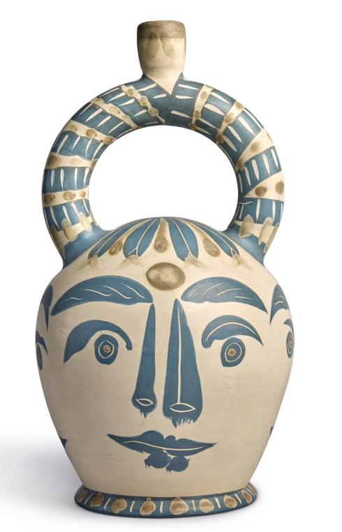 Vase aztèque aux quatre visages de Pablo Picasso