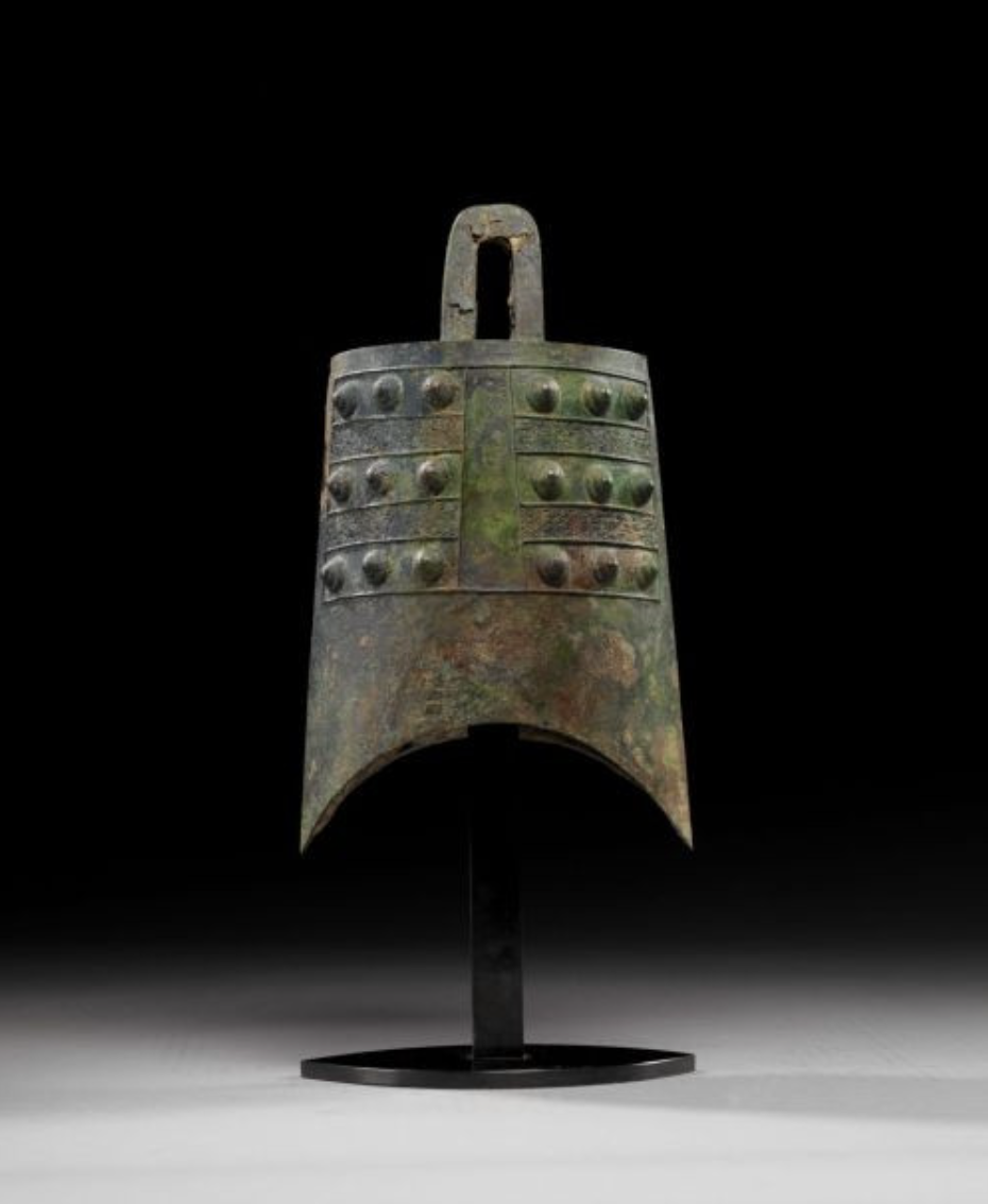 Cloche en bronze période archaïque Zhou