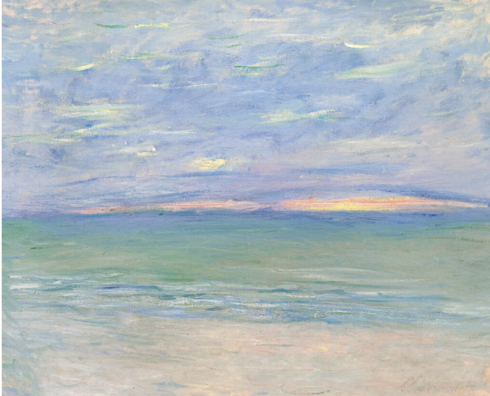 Tableau de Claude Monet figurant une marine et vendu 1 un million neuf cent mille livres
