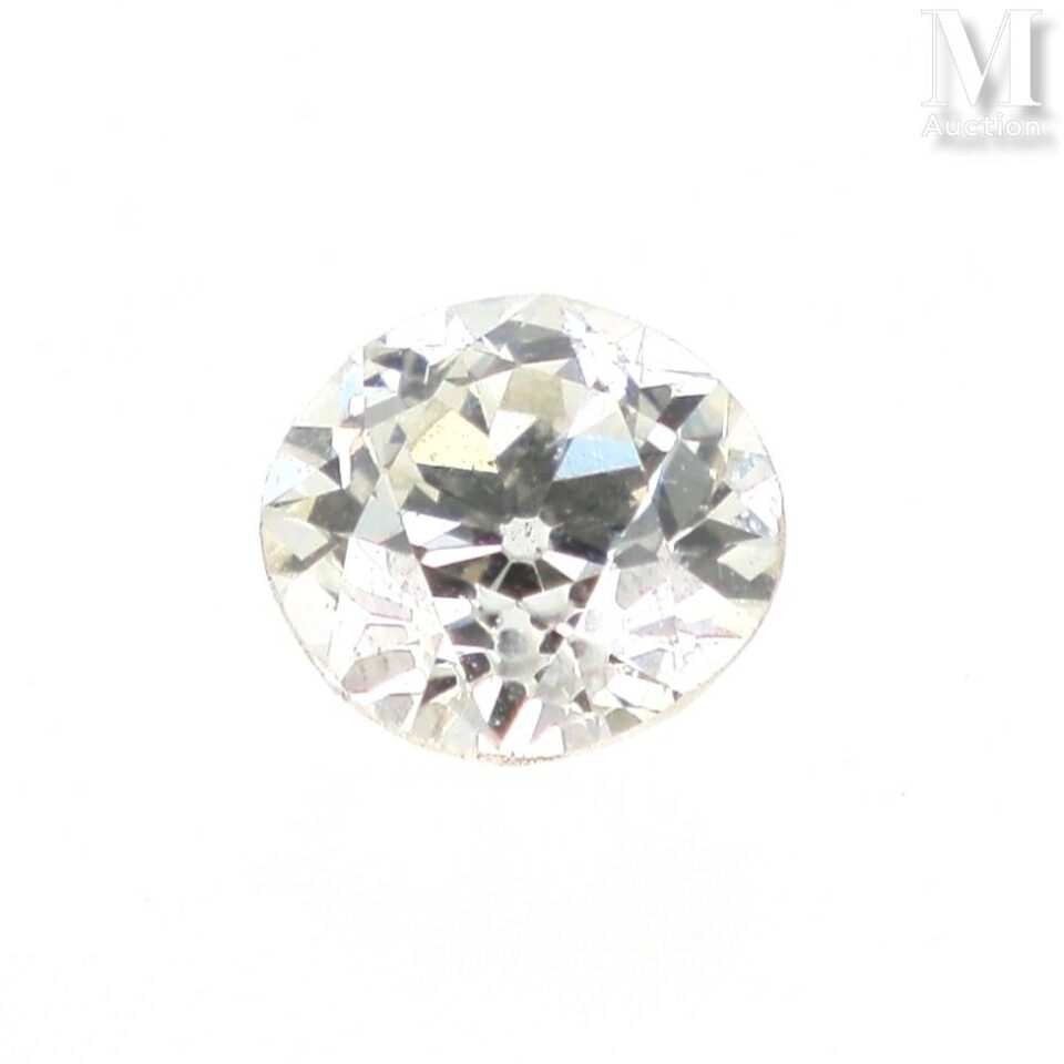 Diamant arrondi taille ancienne de 3.63 carats