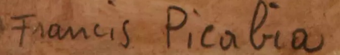 Signature de Francis Picabia