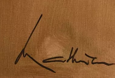 Signature de Georges Mathieu