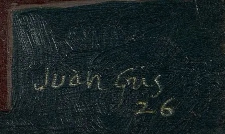 Signature de Juan Gris