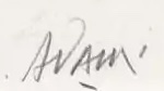 Signature Valerio Adami