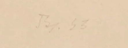 Signature de Balthus