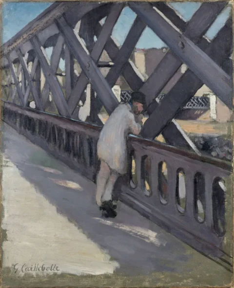 Gustave CAILLEBOTTE (Paris, 1848-Gennevilliers, 1894) LE PONT DE L'EUROPE, 1876 Huile sur toile Adjugé 1 800 000 euros Artcurial