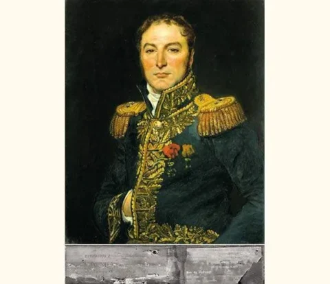 acques Louis DAVID (Paris, 1748 - Bruxelles, 1825)Portrait du général baron Claude Marie Meunier, gendre de Jacques-Louis David Sur sa toile d'origine Adjugé 2 700 000 euros PIASA