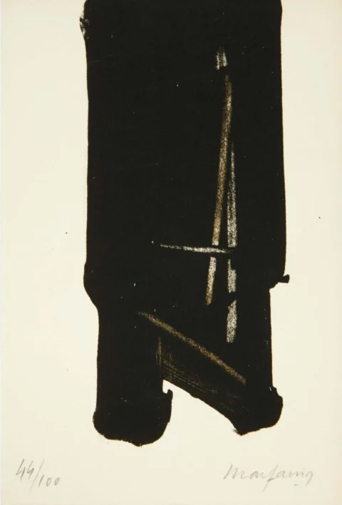 André Marfaing (1925-1987) Sans titre, c. 1970 Lithographie sur papier vélin Adjugé à 500 €, Piasa