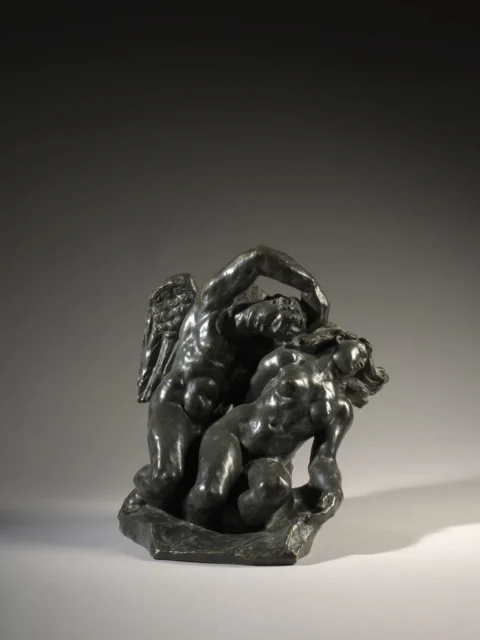 Léon-Ernest DRIVIER, Grenoble, 1878 - Paris, 1951 - Eros et Psyché, Bronze à patine bruneAdjugé 17 000 euros Artcurial