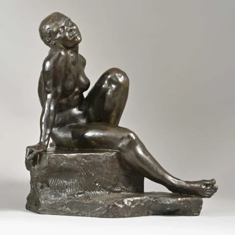 Victor-Joseph SEGOFFIN (1867-1925)Rêverie - 1913. Épreuve en bronze Estimation entre 25 000 et 35 000 euros Cannes Enchères