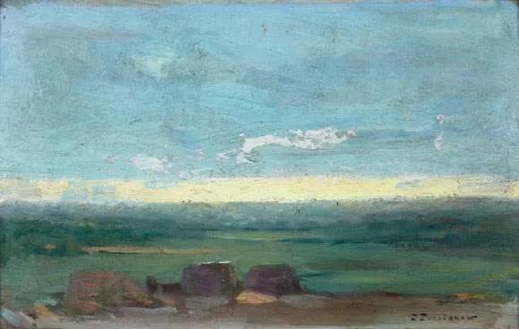 Ivan Pavlovich POKHITONOV (1851-1924) Paysage de plaine Adjugé à 27 801 €, Aguttes