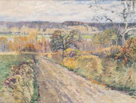 Vaclav RADIMSKY (Kolín 1946 - Pašinka 1946)Paysage près de Giverny Adjugé à 17 000 €, Millon