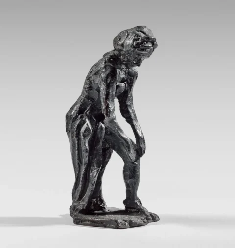 Apel.les FENOSA 1899 - 1988 Femme au bas Bronze à patine brune Adjugé à 2 000 €