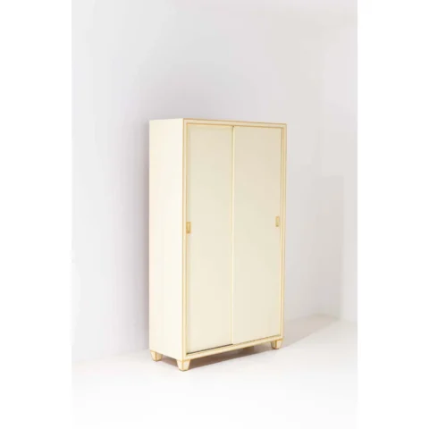 Jean-Michel Frank (1895-1941) pour Guerlain Armoire Bois laqué et doré Estampillée ‘JM Frank’