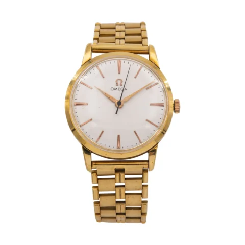 OMEGA WATCH IN YELLOW GOLD - From 1970 Serial N° 17810531 Year: 1970 Material: 18k yellow gold Weight: 78g