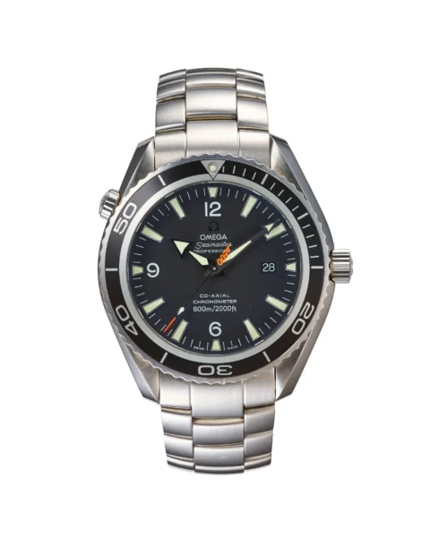 Omega, Seamaster Planet Ocean, réf. SU 168.1649, Ed. Limitée 007 Casino Royale n°2731/5007, montre-bracelet en acier Mouvement: cal. 2500, automatique, 27 rubis, n°81759575 Boîtier: n°81759575, diam. 44 mm