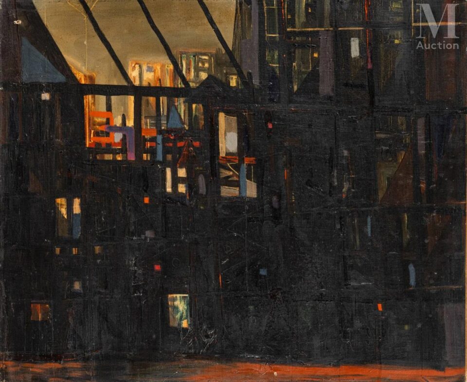 Oscar DOMINGUEZ (Laguna 1906-Paris 1957) L'atelier
