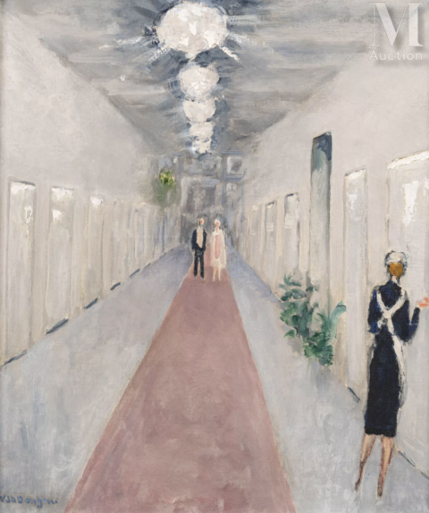 Kees VAN DONGEN (1877-1968) Shepheard's Hotel, Le Caire (1928)