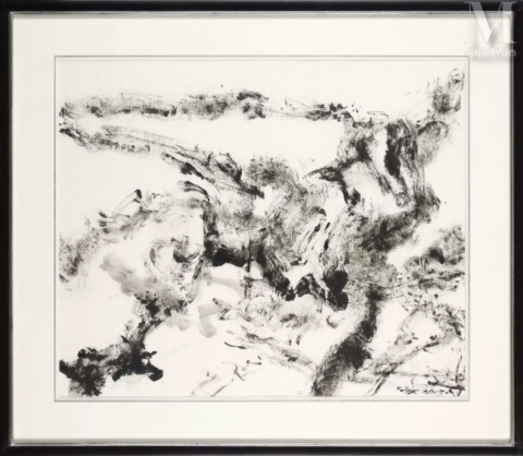 ZAO Wou-Ki (1920-2013) Sans titre, 2005